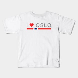 I love Oslo Kids T-Shirt